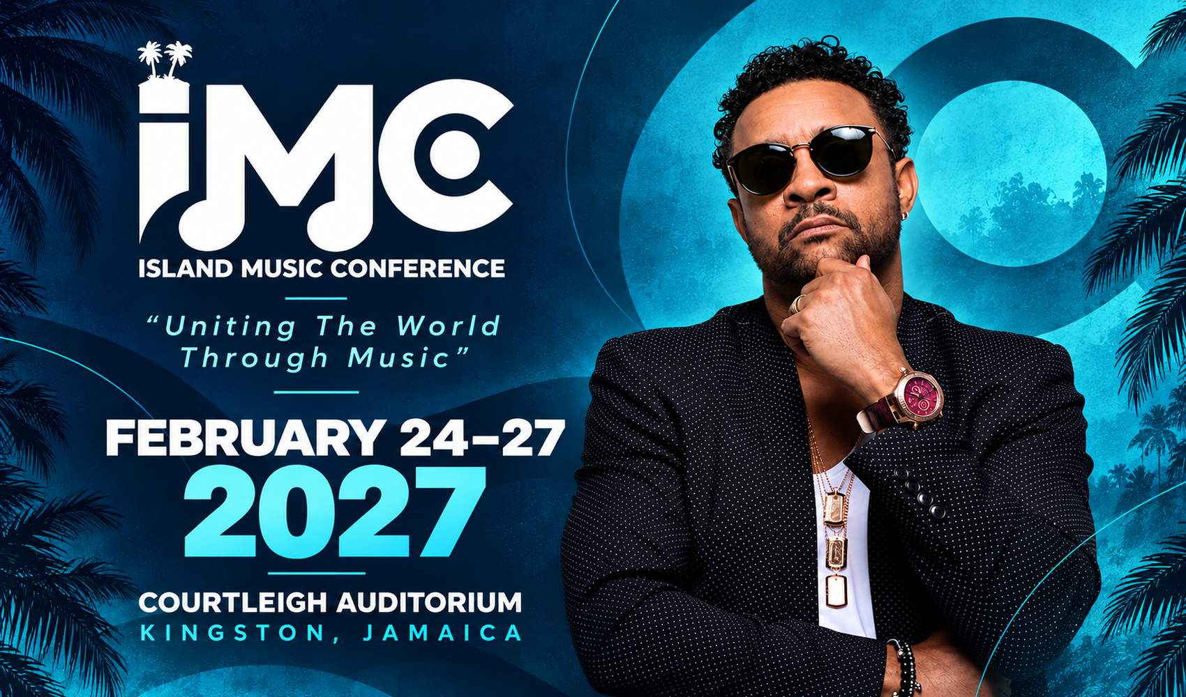 Island Music Conference banner